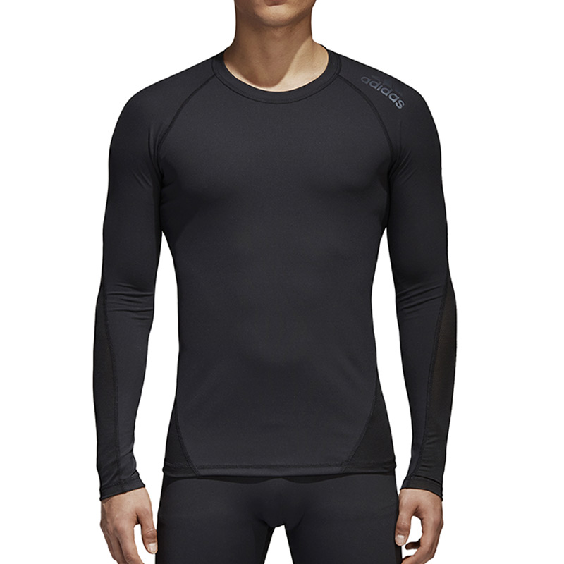 阿迪达斯（adidas）男装男子训练运动紧身长袖T恤CF7267