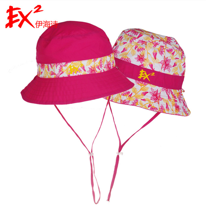 EX2伊海诗帽子女士夏季帽可折叠双面戴渔夫帽361287