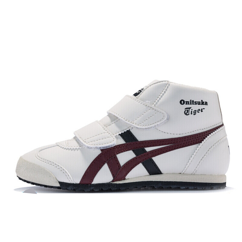 鬼冢虎(ONITSUKA TIGER)户外运动童鞋 MEXICO Mid Runner PS 休闲鞋1184A002