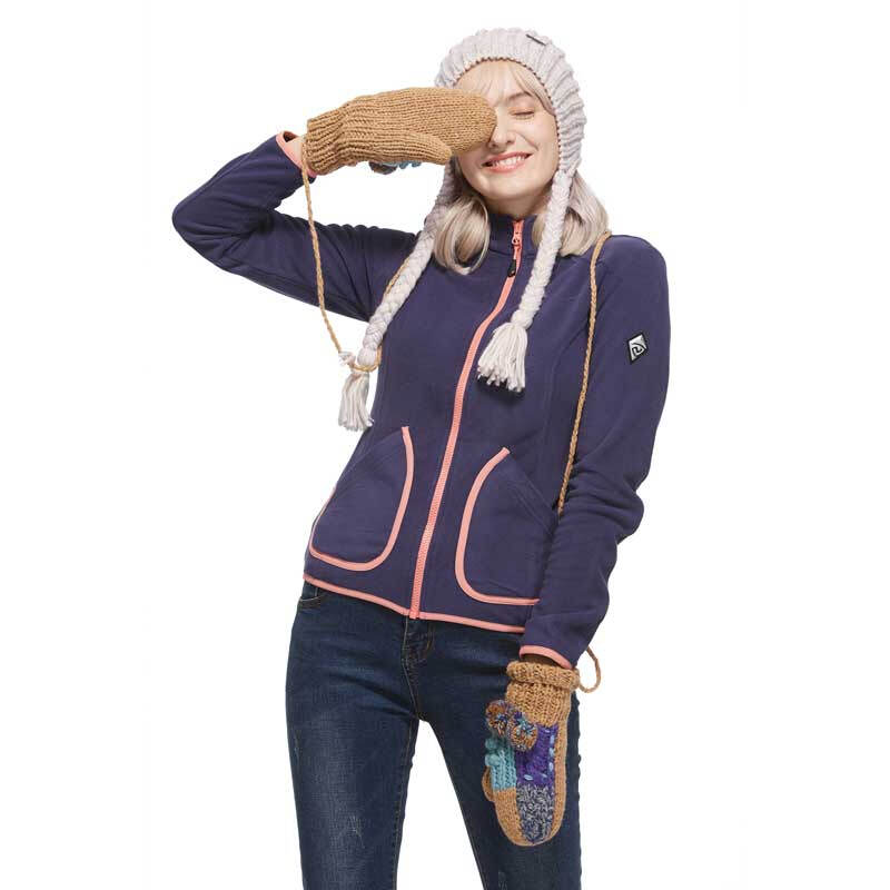 诺诗兰（NORTHLAND）户外男女防风保暖抓绒外套GF075X01/GF072X02