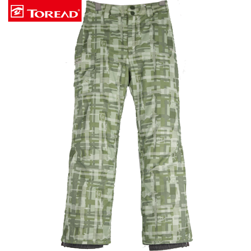 探路者（TOREAD）户外童装防风保暖套绒冲锋裤TT5646