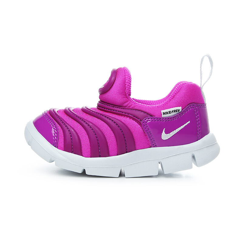 耐克（NIKE）男女童鞋运动轻便透气套脚毛毛虫休闲鞋跑步鞋343938