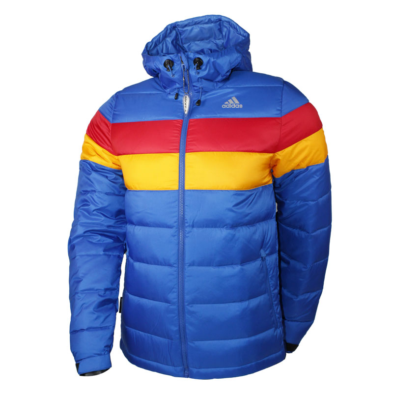 阿迪达斯（adidas）男款休闲运动茄克羽绒外套M68830