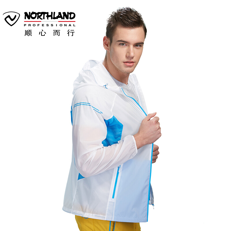 诺诗兰（NORTHLAND）户外男女皮肤风衣休闲风衣GL055931