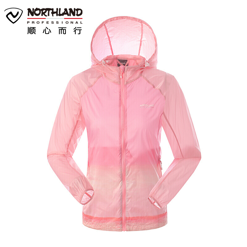 诺诗兰（NORTHLAND）户外防泼水卡罗琳女式蝉翼皮肤风衣GL052294