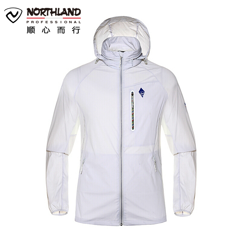 诺诗兰（NORTHLAND）户外男式皮肤风衣upf40+风衣GL065103