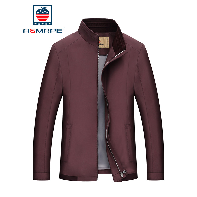 AEMAPE美国苹果夹克男士春季舒适流行立领新款外套