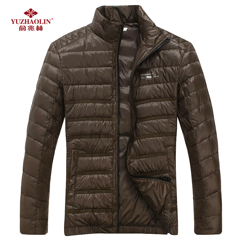 俞兆林新款男士秋冬轻薄韩版时尚休闲柔软百搭羽绒服外套MN1313