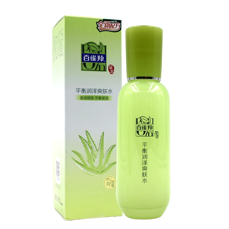 百雀羚(PECHOIN)平衡润泽爽肤水100ml 补水保湿滋润细致毛孔国货草本护肤品