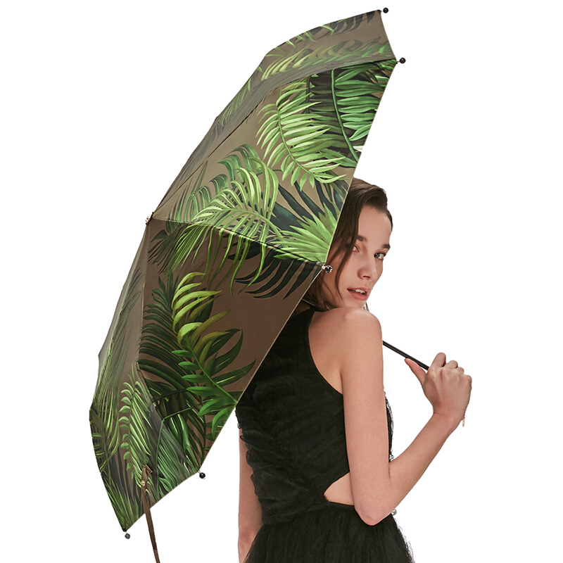 蕉下(BANANAUNDER)贝洛系列三折双层太阳伞遮阳伞晴雨伞焦下防紫外线伞晴雨两用