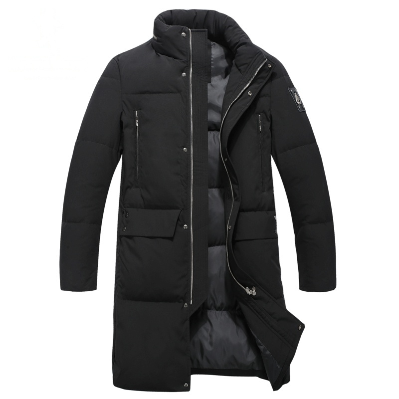 清仓特卖/与狼共舞羽绒服中长款2018新款冬季男士潮流上衣外套