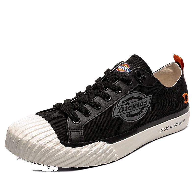 DICKIES男鞋2019春季新款帆布鞋系带低帮板鞋百搭学生休闲潮鞋191M50LXS13