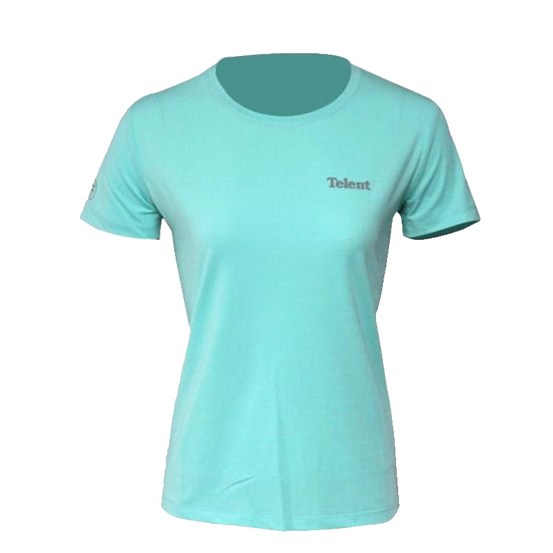 天伦天(Telent）女士夏季运动户外休闲速干T恤女款短袖快干透气短T