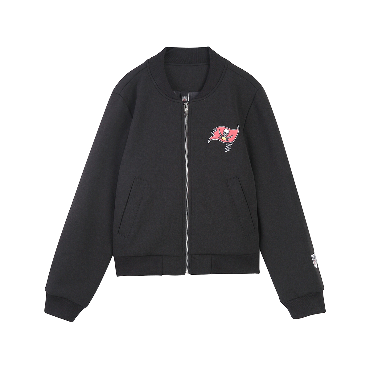 专柜同款纯色球队印花长袖卫衣