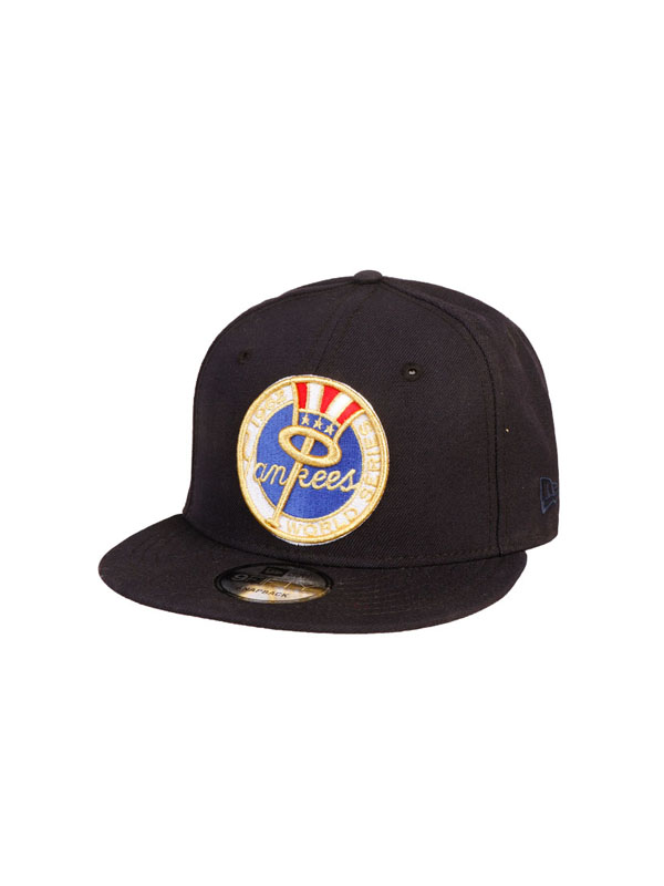MLB美职棒棒球帽纯色可调节嘻哈帽 时尚百搭情侣平檐帽