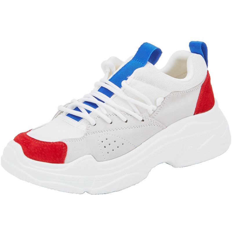 park dance厚底休闲鞋老爹鞋ulzzang原宿网透气增高憨憨运动女鞋