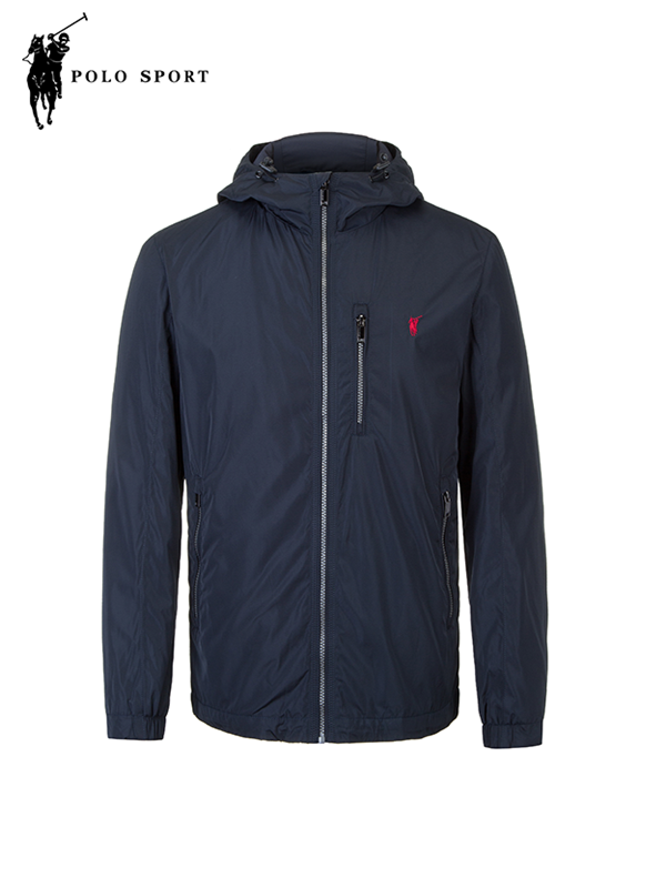 polo sport 夹克男加绒2018秋季新品商务时尚休闲夹克外套男装上衣 84MM11515