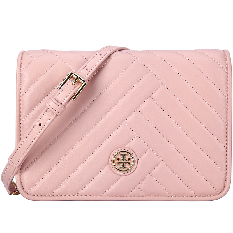 TORY BURCH 托里·伯奇 单肩斜挎包女款皮质女包 50644 672