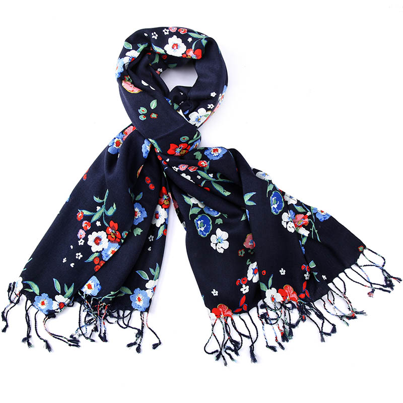 TORY BURCH 托里·伯奇 女士长款羊毛围巾 50941 405