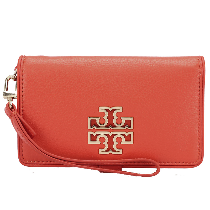 TORY BURCH 托里·伯奇 女士皮质中长款手拿包零钱包 39062 818