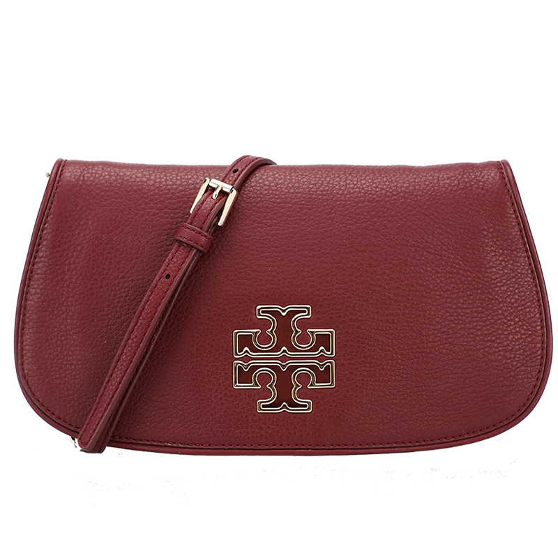 TORY BURCH 托里·伯奇 女士皮质单肩斜挎包 39055 609