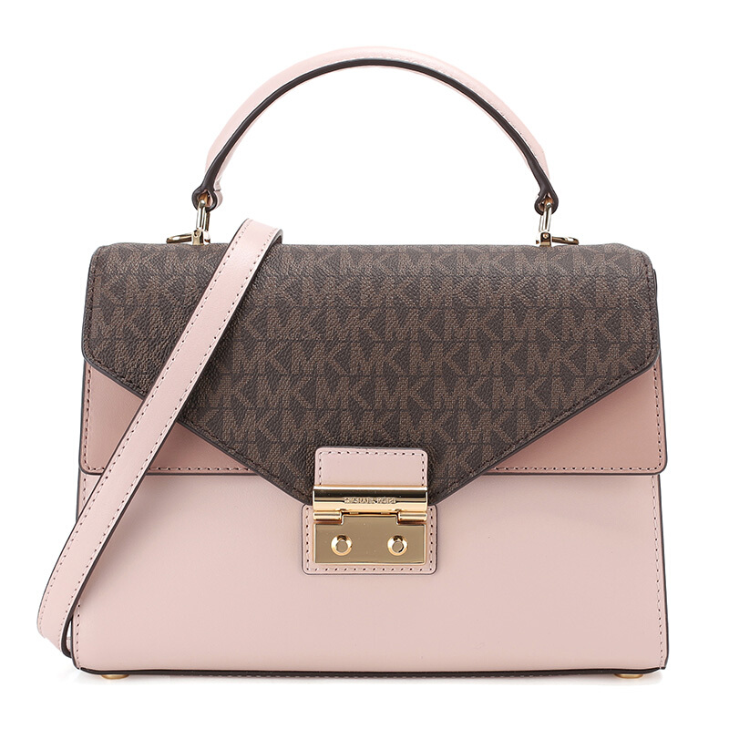 MICHAEL KORS 迈克·科尔斯 MK女包 SLOAN系列皮质女士手提单肩斜挎包