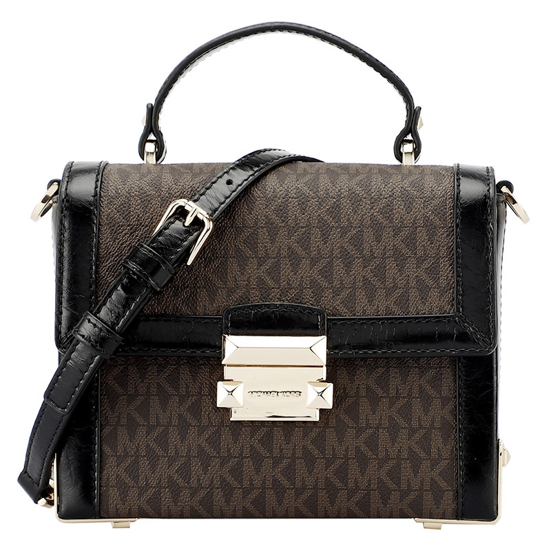 MICHAEL KORS 迈克·科尔斯 MK女包 JAYNE系列PVC女士手提单肩斜挎包