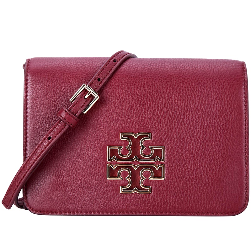 TORY BURCH 托里·伯奇 斜挎包 女士皮质单肩斜挎包 魅力时尚