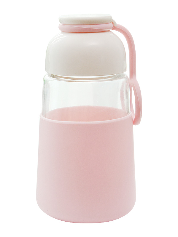 悠品居可爱多彩高硼硅玻璃随手杯