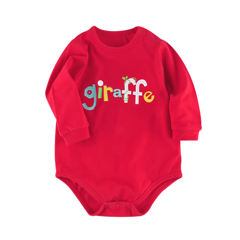 hello mika米卡春秋男女宝宝包屁衣婴儿爬服连体衣