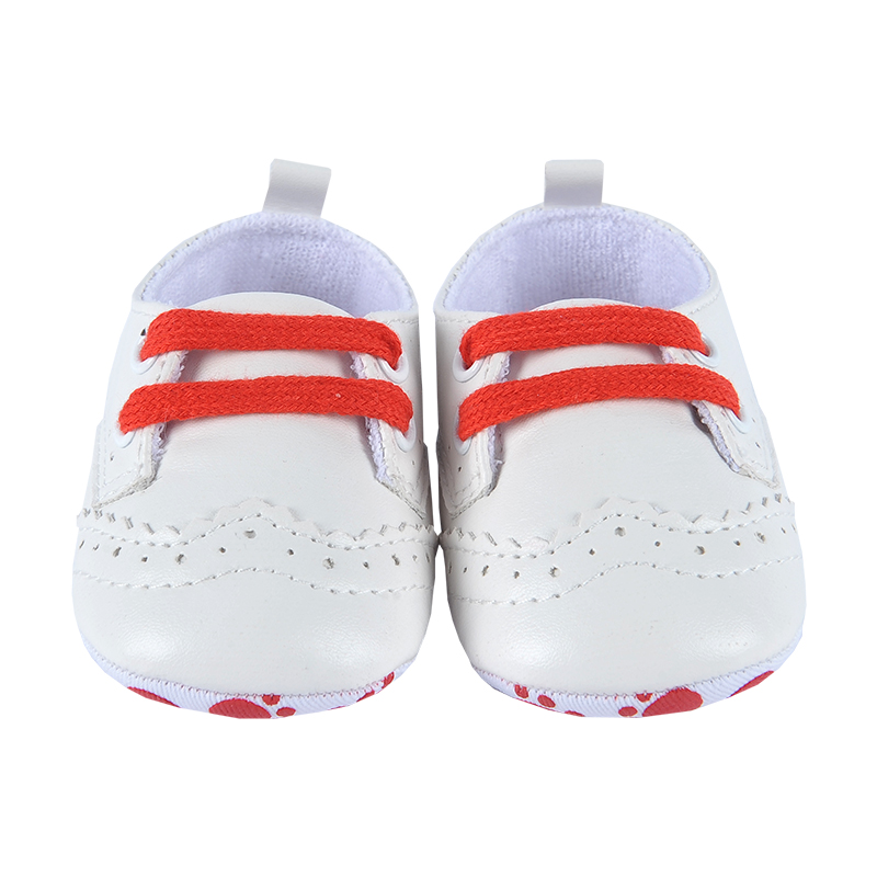 hello mika 米卡 2-18个月女童白色可爱婴儿鞋学步鞋