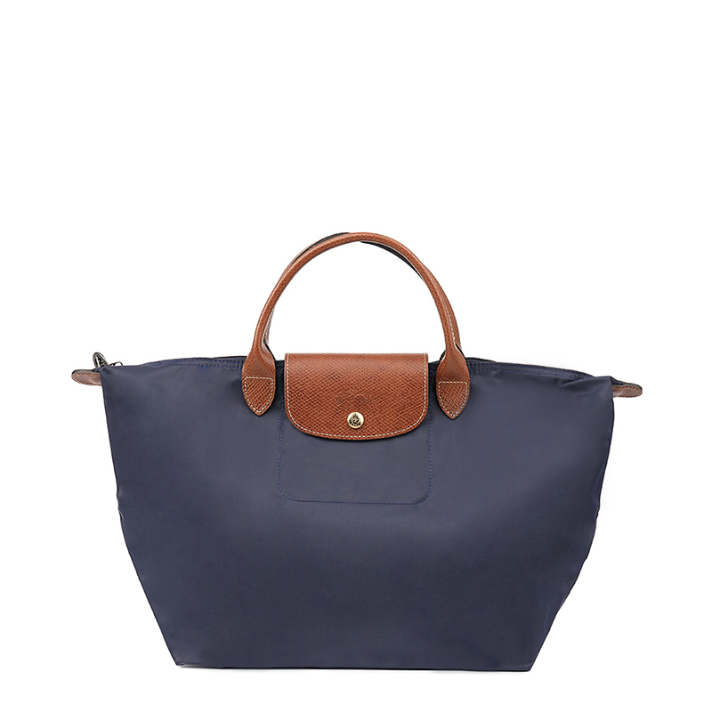 LONGCHAMP 珑骧 女士织物手提包 海军蓝1623 089 556