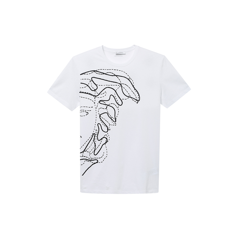 VERSACE COLLECTION 范思哲 男士 印花棉质 T恤 V800267S VC9049 V7001