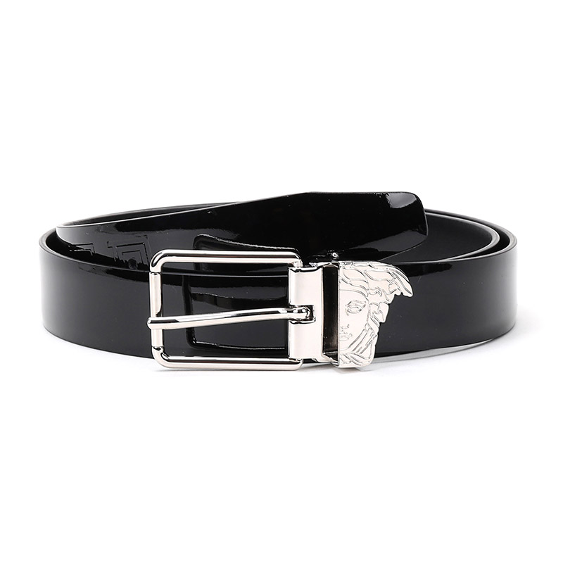 Versace collection 范思哲 男士牛皮双面皮带腰带 V910233 VM00031