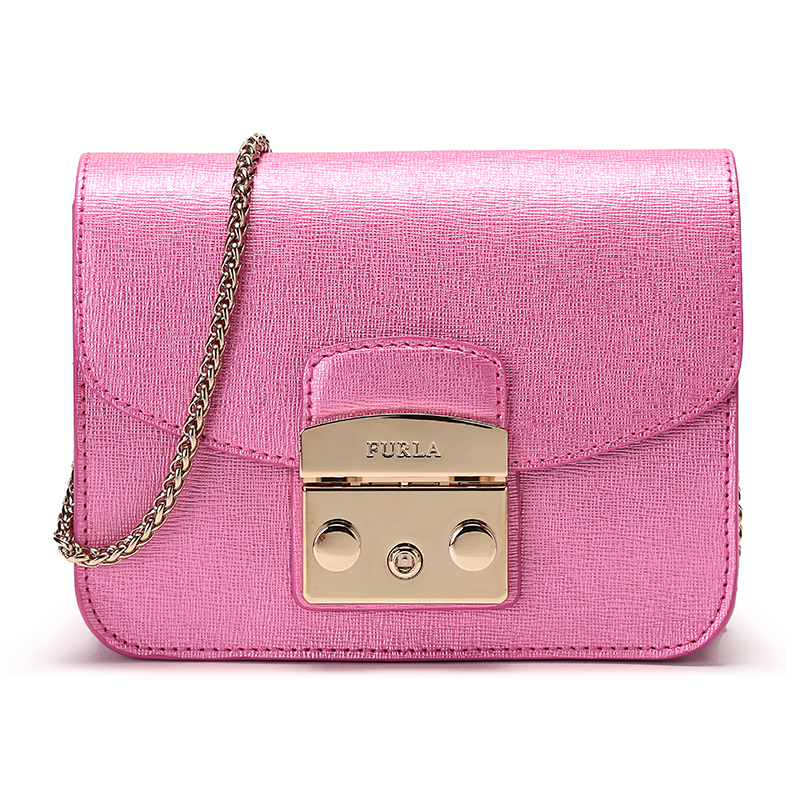 FURLA 芙拉 METROPOLIS女士系列牛皮单肩斜挎包 B BGZ7 SFM