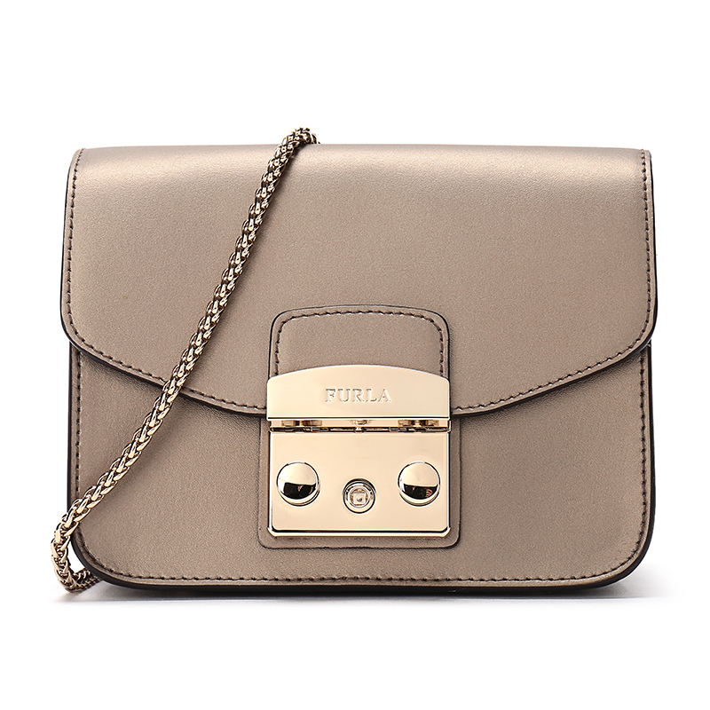 FURLA 芙拉 METROPOLIS女士系列皮革单肩斜挎包 B BGZ7 FSM