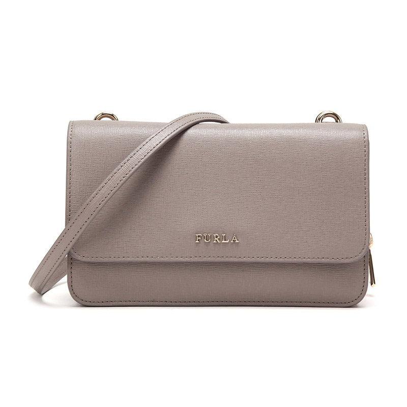 FURLA 芙拉 RIVA女士系列皮革单肩斜挎包手拿包钱包 E EL40 B30