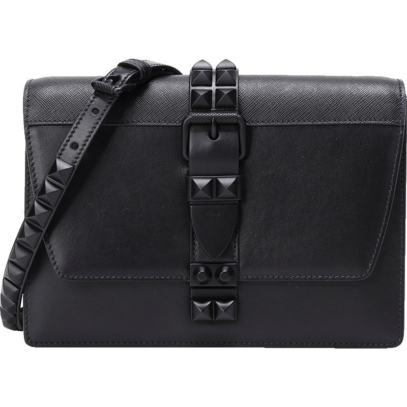 PRADA 普拉达 女士Elektra系列牛皮手拿包单肩斜挎包 1BD120 2BB0 V OBH