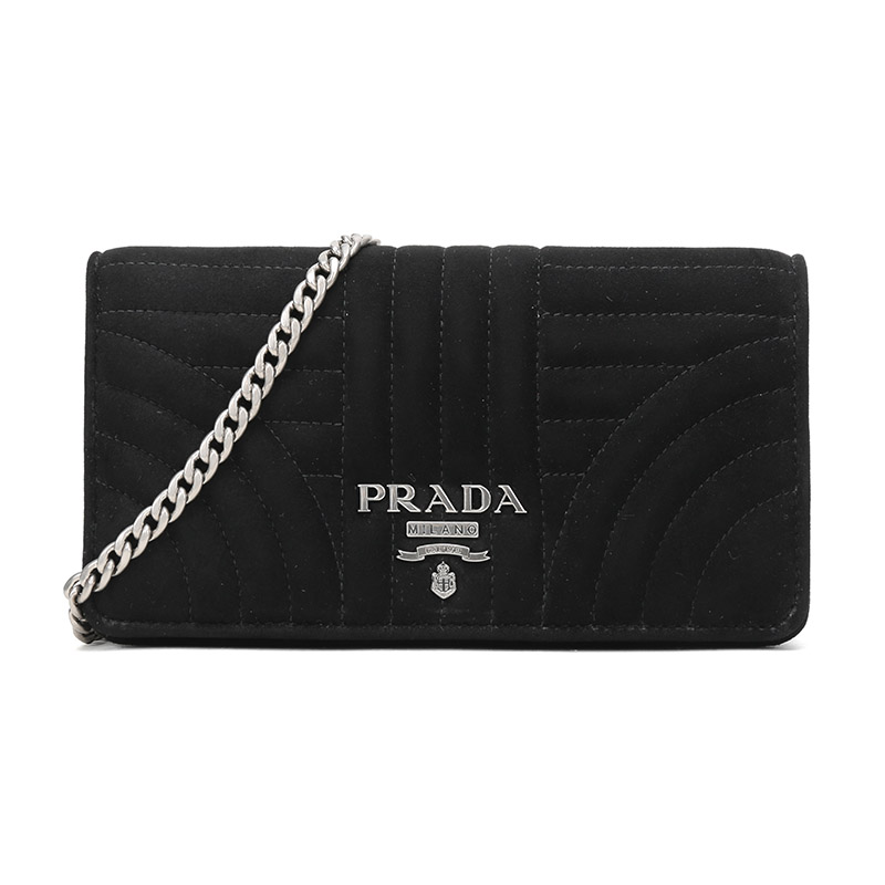 PRADA 普拉达 女士绒面皮革单肩斜挎包 1DH044 2BVH