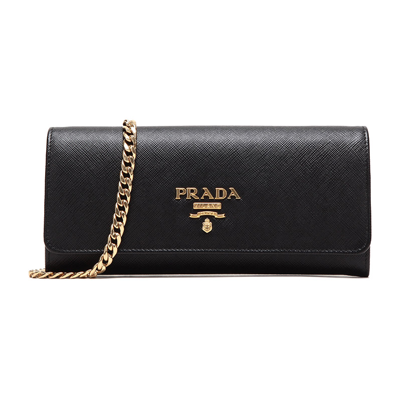 PRADA 普拉达 女士牛皮单肩斜挎包 1BP290 NZV V COW