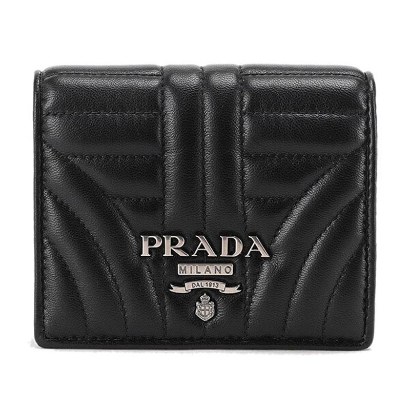 PRADA 普拉达 女士牛皮短款钱包钱夹 1MV204 2B0X