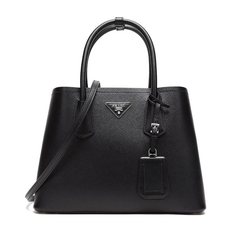 PRADA 普拉达 女士Double系列牛皮手提单肩斜挎包 1BG887 2A4AV OOO