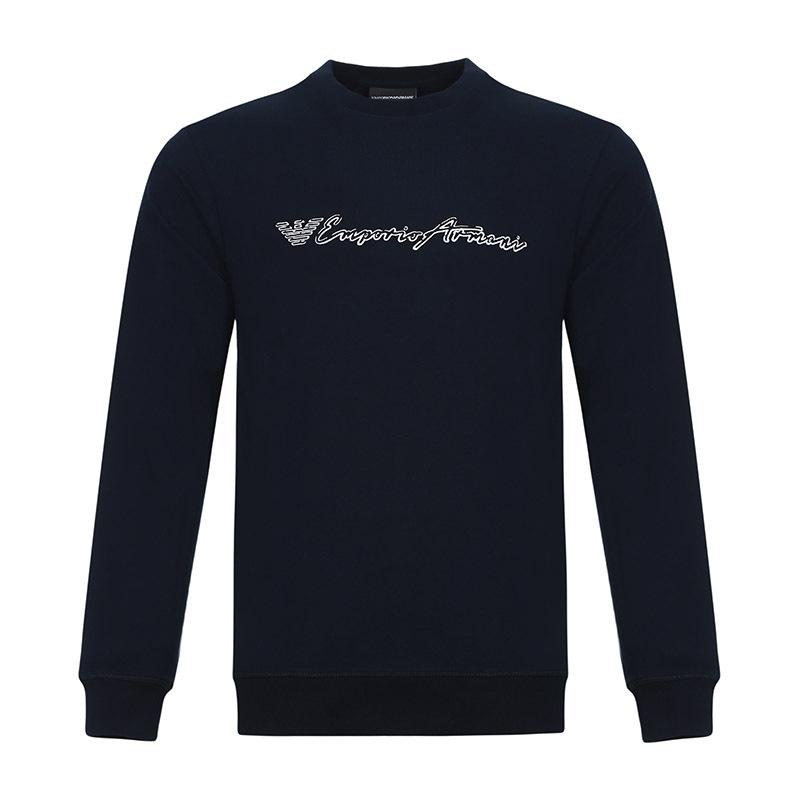 EMPORIO ARMANI EA 阿玛尼 男款棉质长袖运动衫卫衣 3Z1M72 1J05Z