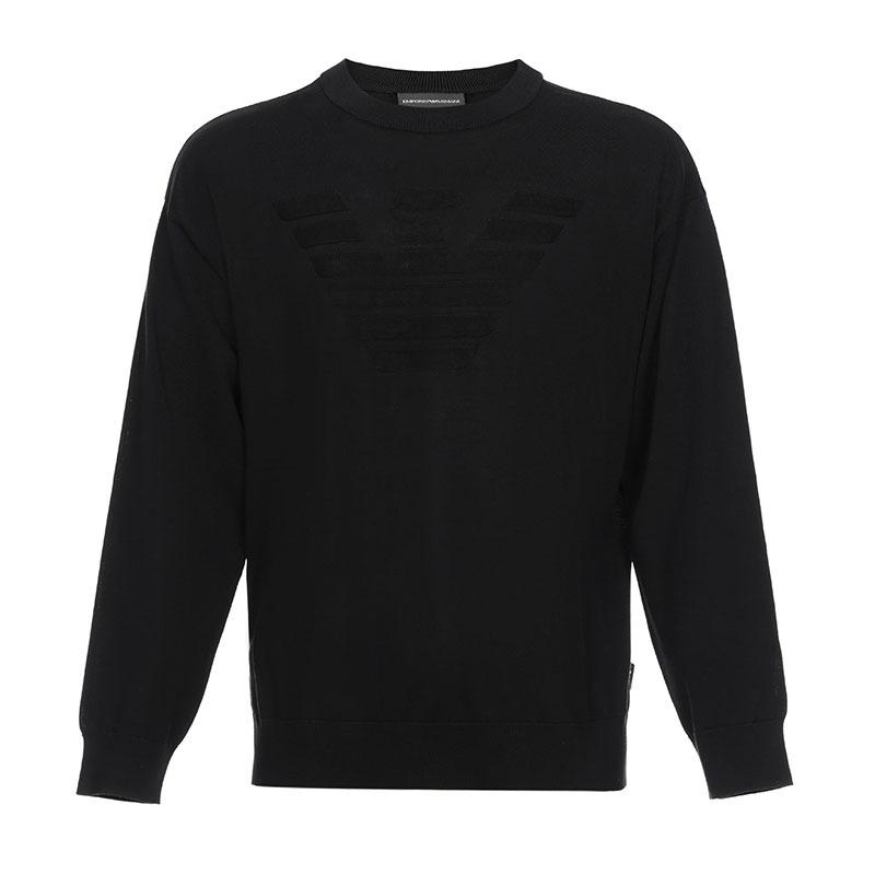 EMPORIO ARMANI EA 阿玛尼 男款棉质/粘胶纤维长袖套头衫 3Z1MY2 1MRPZ