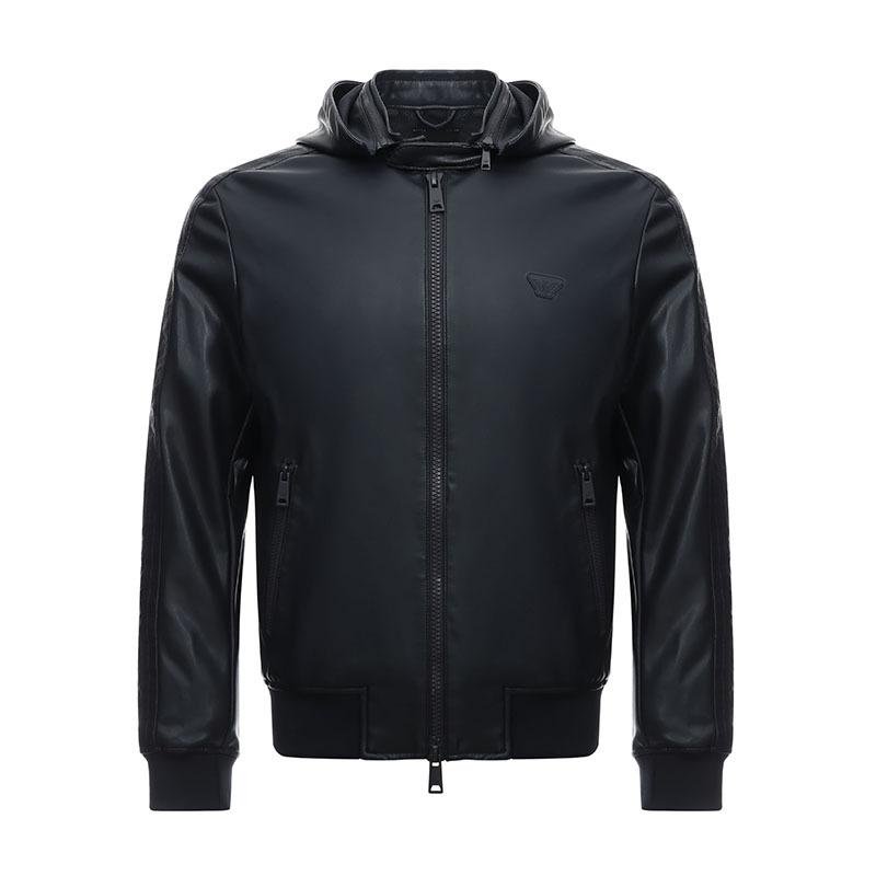 EMPORIO ARMANI EA 阿玛尼 男士聚酯纤维连帽夹克 3Z1B93 1EABZ