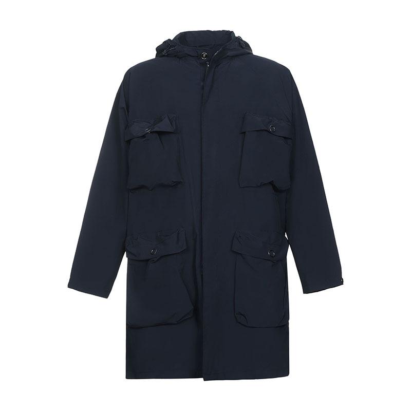 EMPORIO ARMANI EA 阿玛尼 男款聚酯纤维长款风衣 3Z1L70 1NSQZ