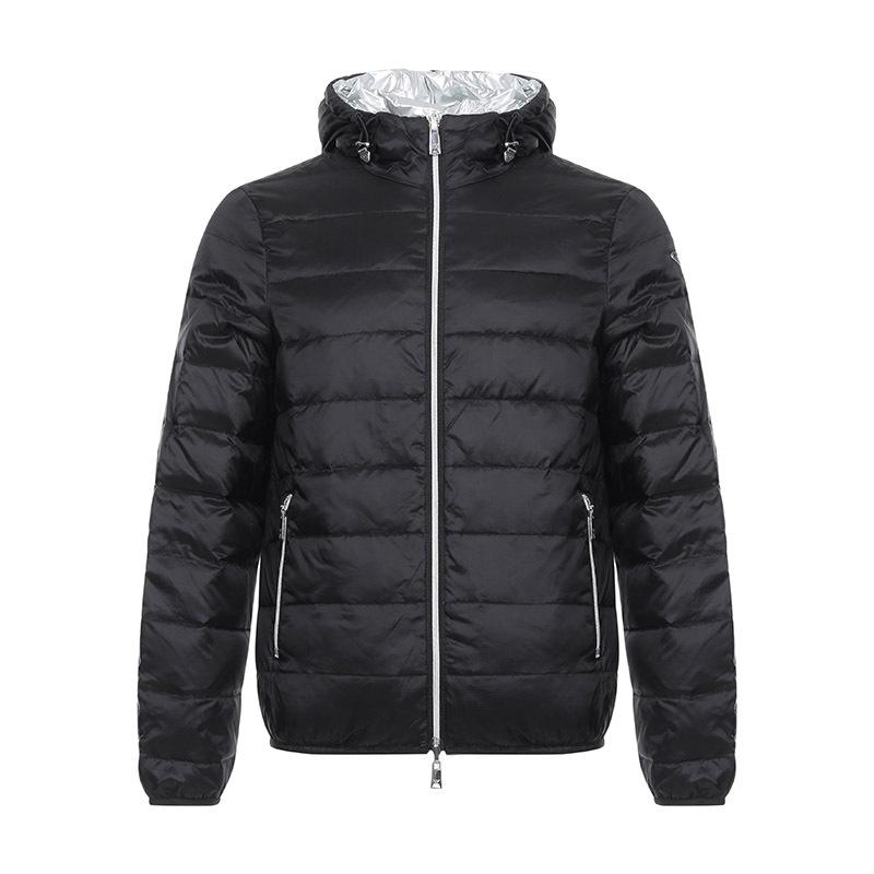 EMPORIO ARMANI 阿玛尼 男士锦纶双面连帽夹克羽绒服 6Z1BA7 1NVIZ