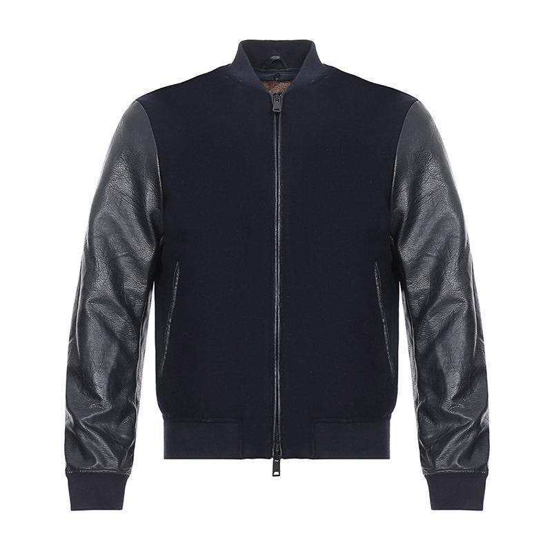 EMPORIO ARMANI 阿玛尼 男士羊毛/聚酯纤维夹克外套 6Z1B85 1NULZ