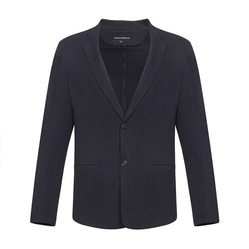 EMPORIO ARMANI EA 阿玛尼 男款棉质无衬夹克 3Z1G6B 1JBAZ