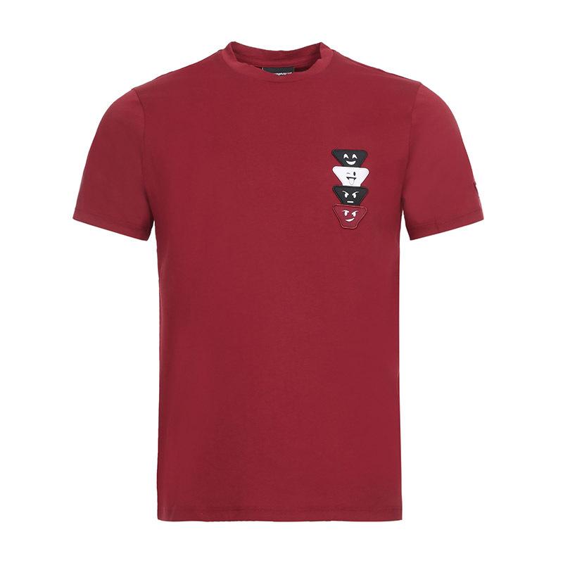 EMPORIO ARMANI 阿玛尼 男士棉质圆领短袖T恤 6Z1TS3 1JQUZ